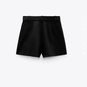 Zara high waisted tailored shorts (NWT)
